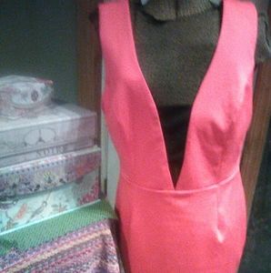 Brand New Sleeveless cutout bodycon v-neck dress